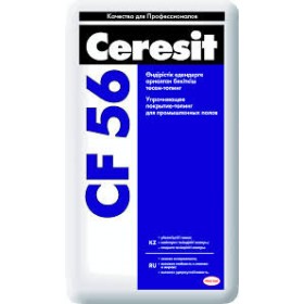 Ceresit CF 56 Упрочняющее полимерцементное покрытие-топинг для промышленных полов, 25 кг